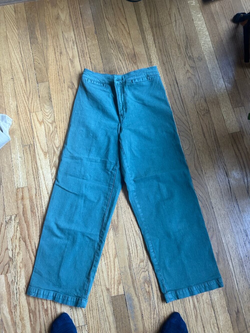 Madewell Wide Leg Crop Pants